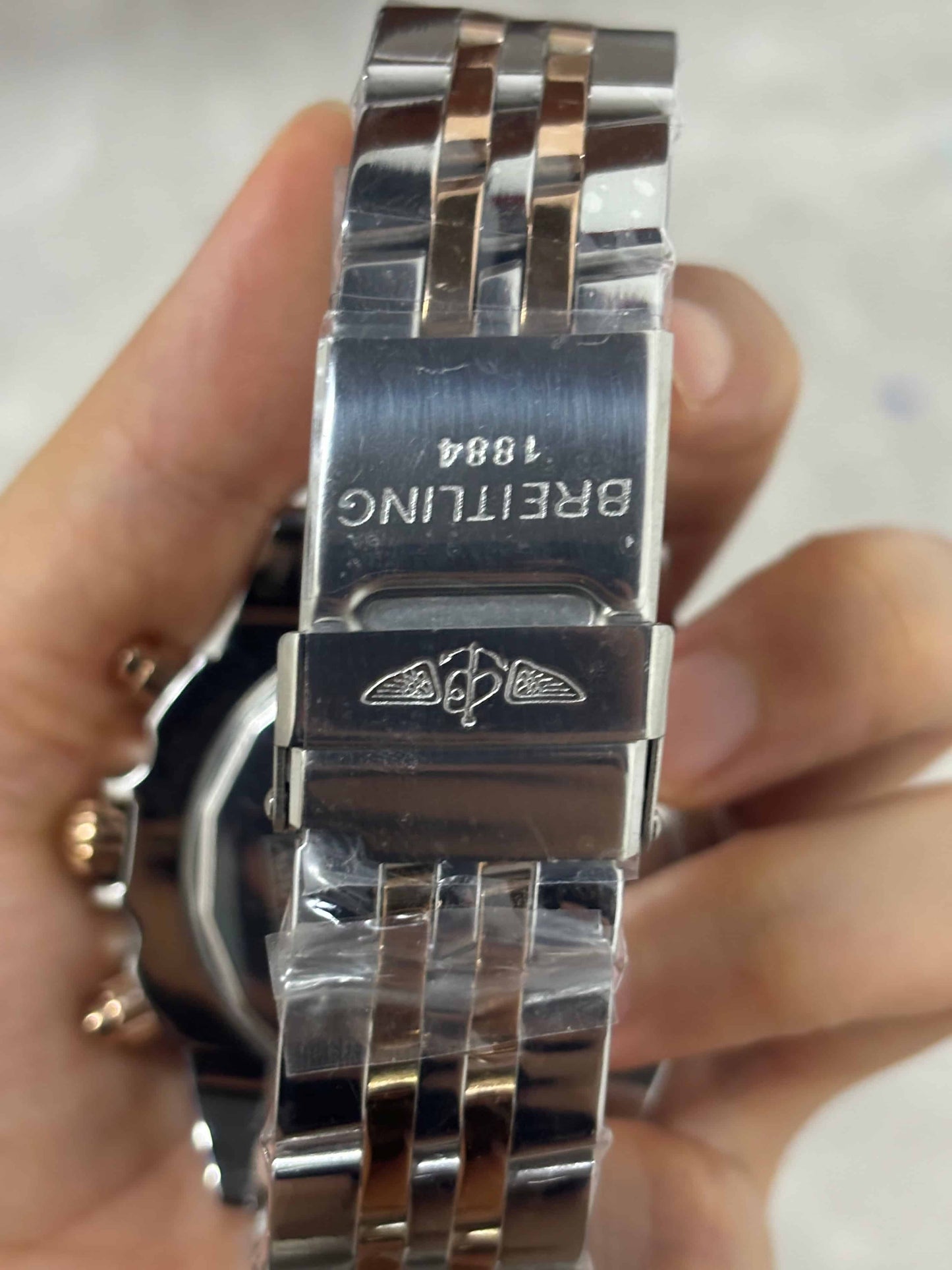 Replica Stainless Steel Japanese Vk Quartz Movement Watch BL177