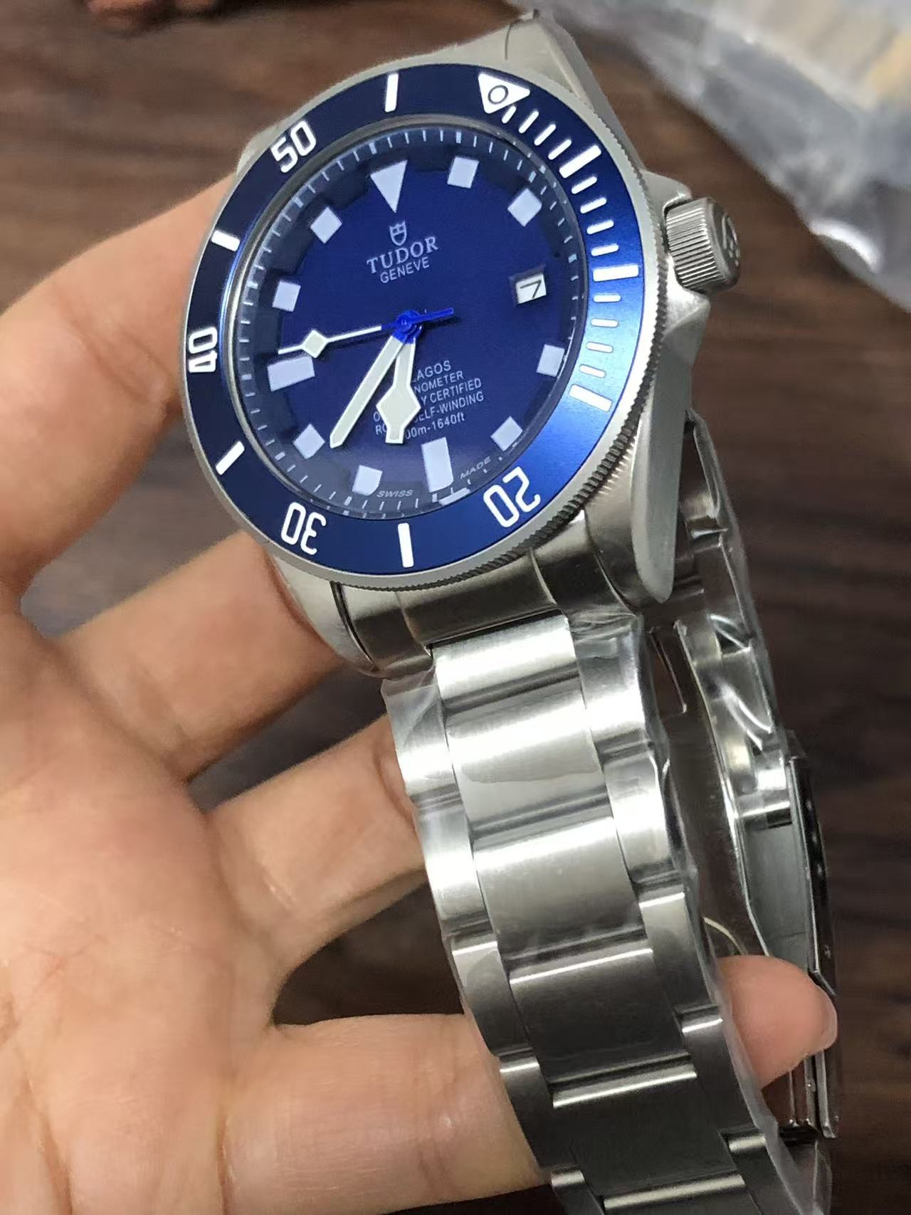Replica Pelagos 904l Stainless Steel Automatic Mechanical Watch 42MM M25600TB-0001