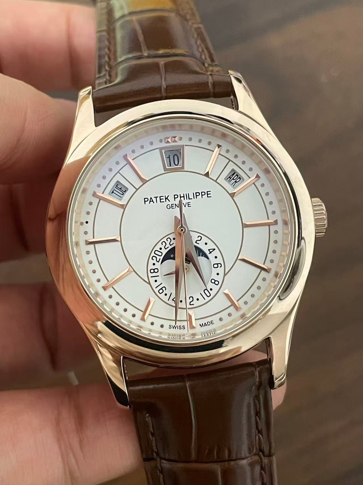 Replica 5205R 904l Stainless Steel Automatic Mechanical Watch 40mm