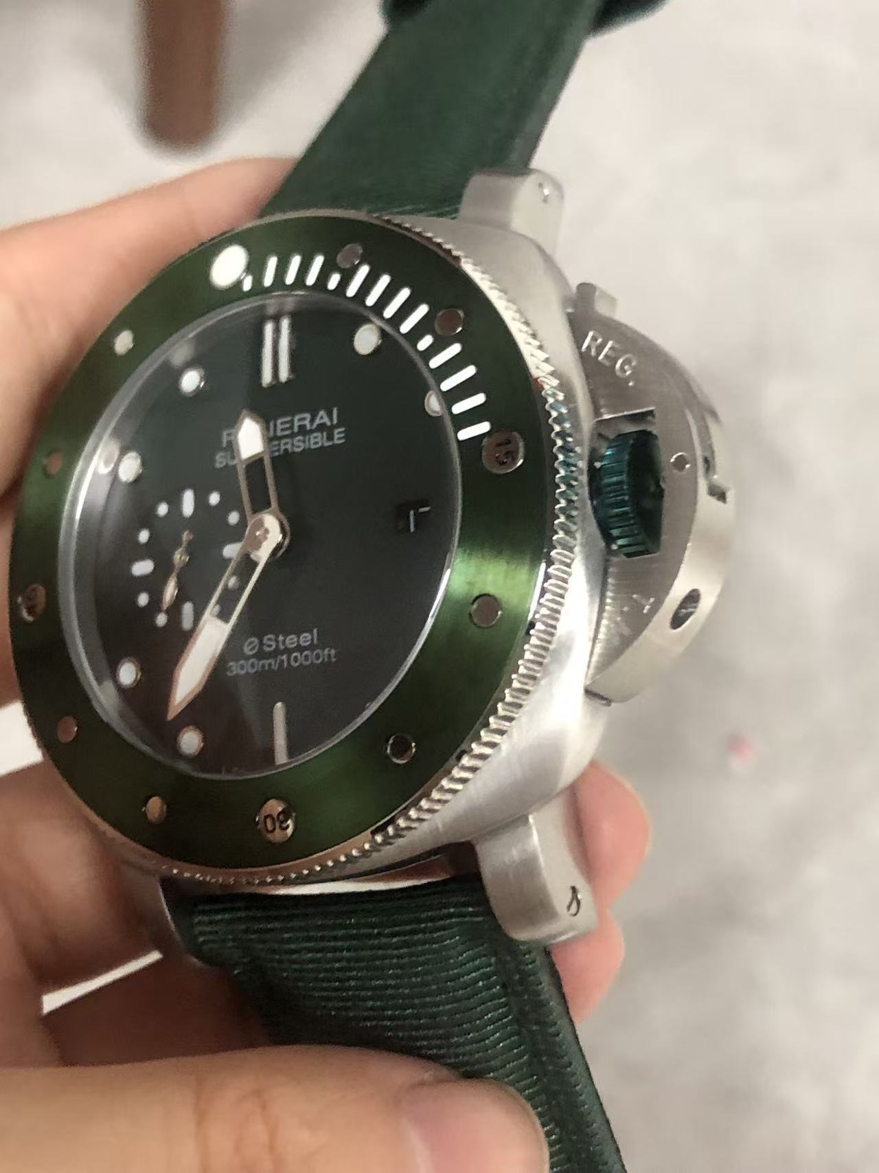 Replica SUBMERSIBLE 904L Stainless Steel Automatic Mechanical Watch Mens Watches 46mm