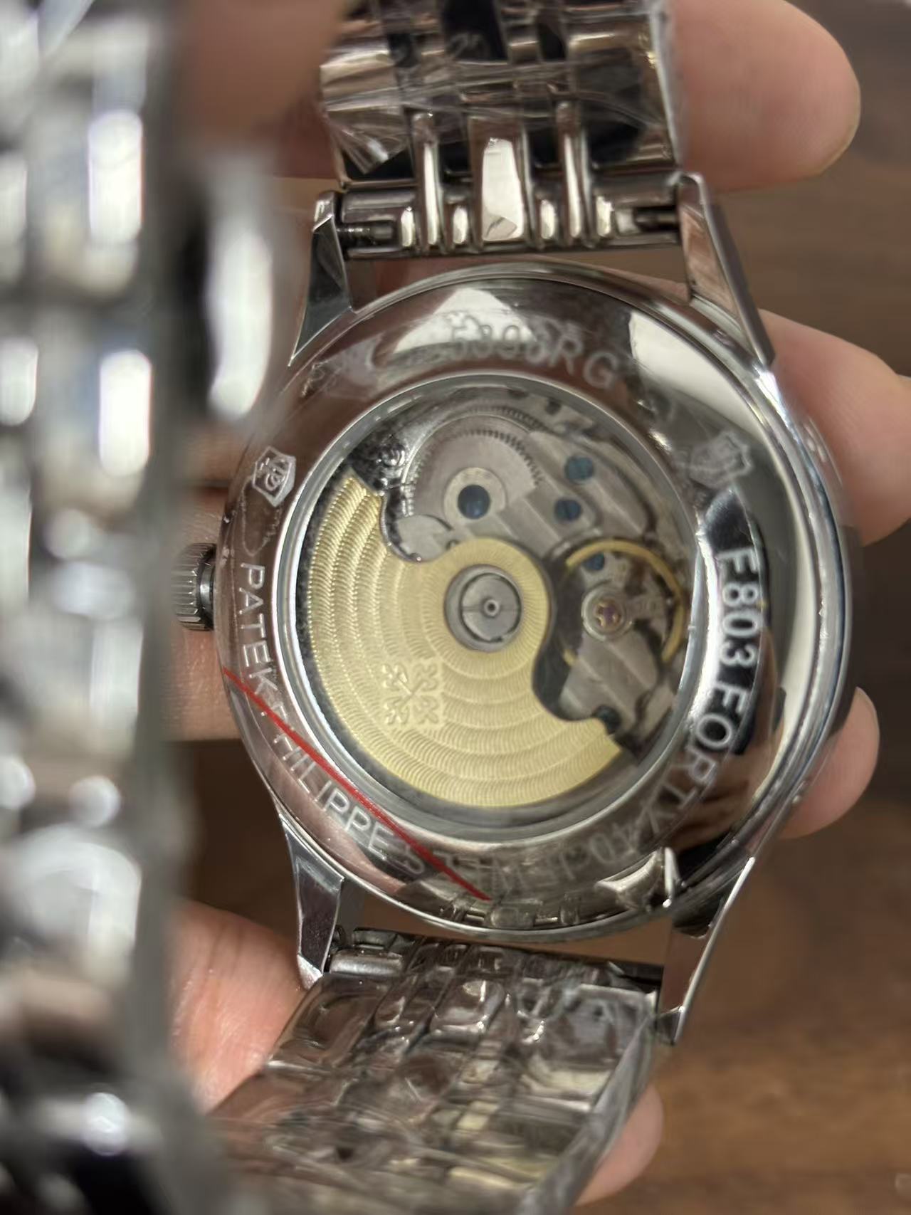 Replica 904l Stainless Steel Automatic Mechanical Watch 40mm