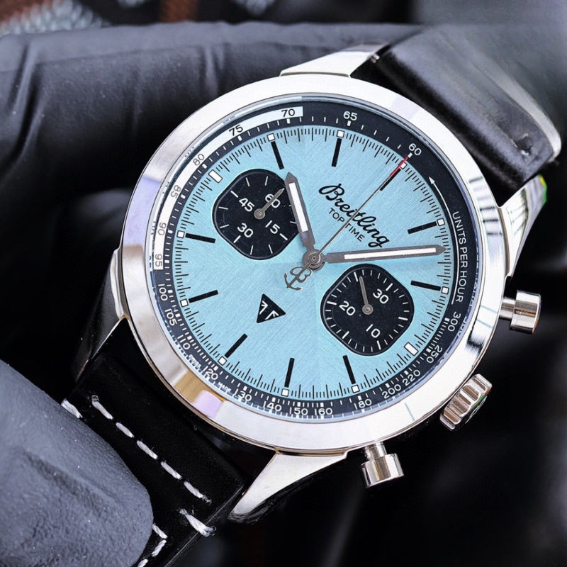 Replica Top time Stainless Steel Quartz Movement Watch
