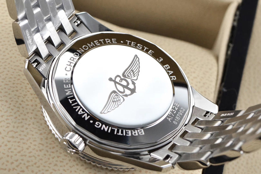 Replica Aviation Timing B01 46MM Stainless Steel Watch