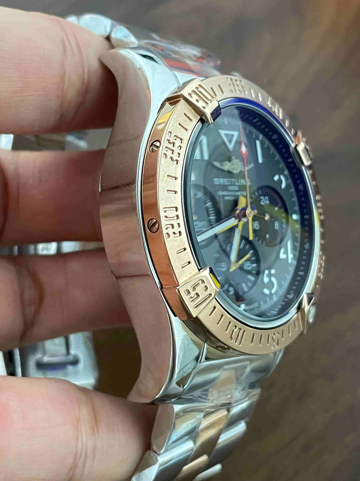 Replica Stainless Steel Japanese Vk Quartz Movement Watch BL250