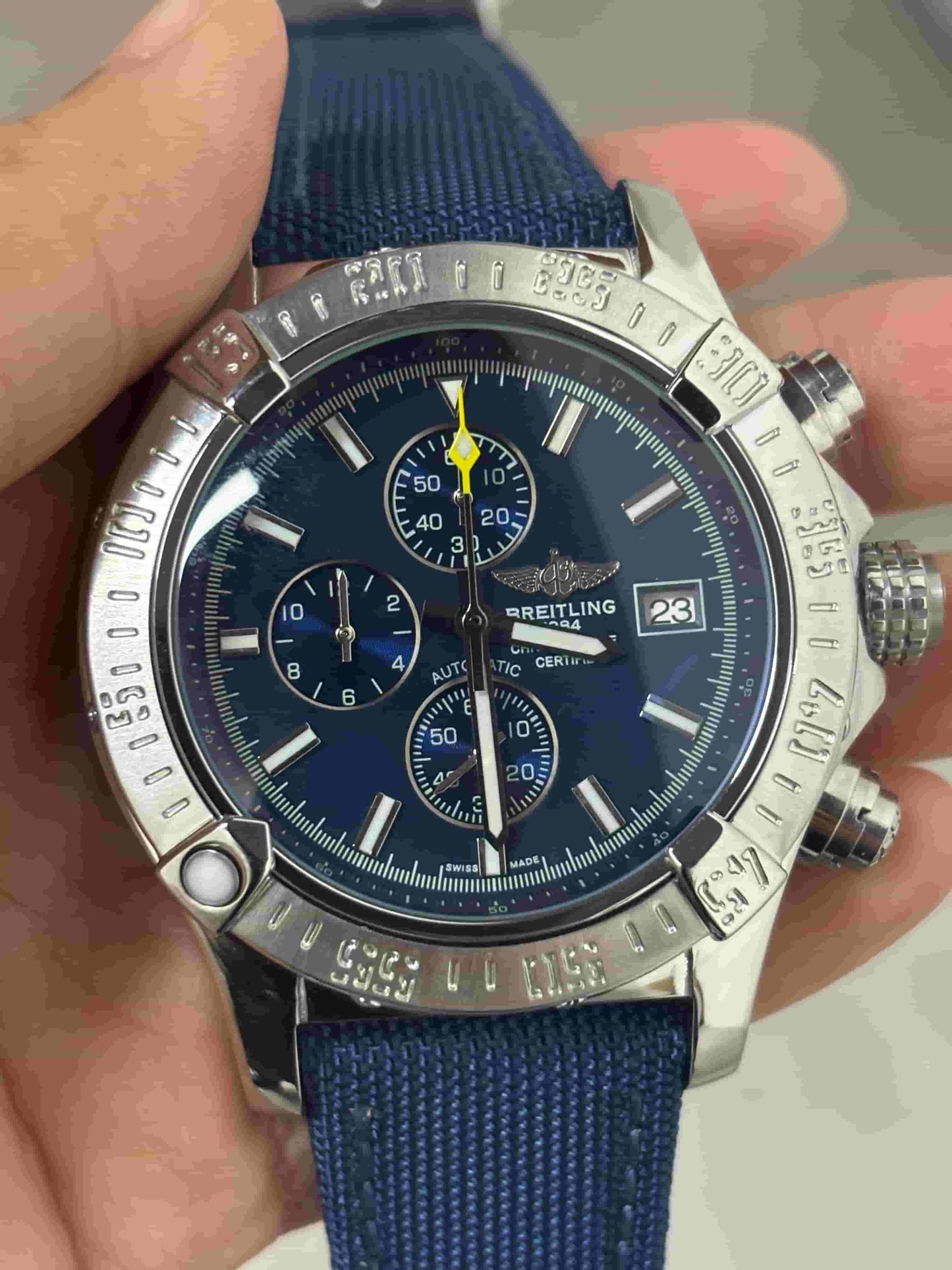 Replica Stainless Steel Japanese Vk Quartz Movement Watch BL168