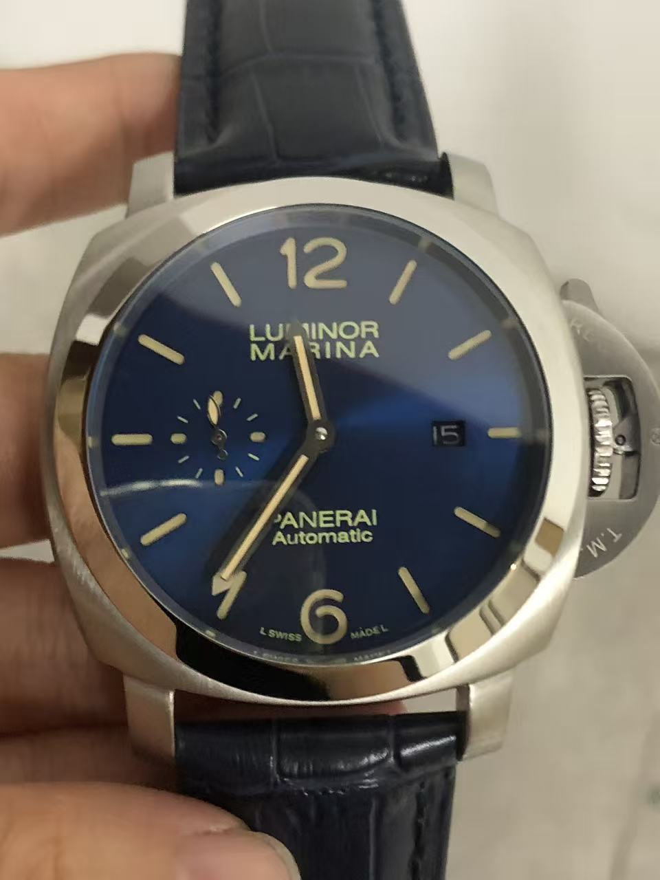 Replica LUMINOR 904l Stainless Steel Automatic Mechanical Watch Mens Watches 45MM