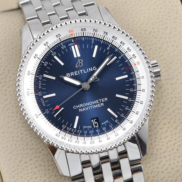 Replica Aviation Timing B01 46MM Stainless Steel Watch