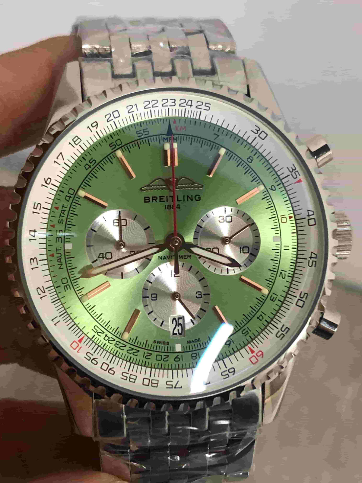 Replica Stainless Steel Japanese Vk Quartz Movement Watch BL167