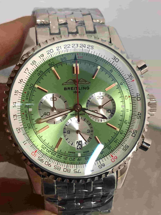 Réplique de montre japonaise à mouvement à quartz Vk en acier inoxydable BL167