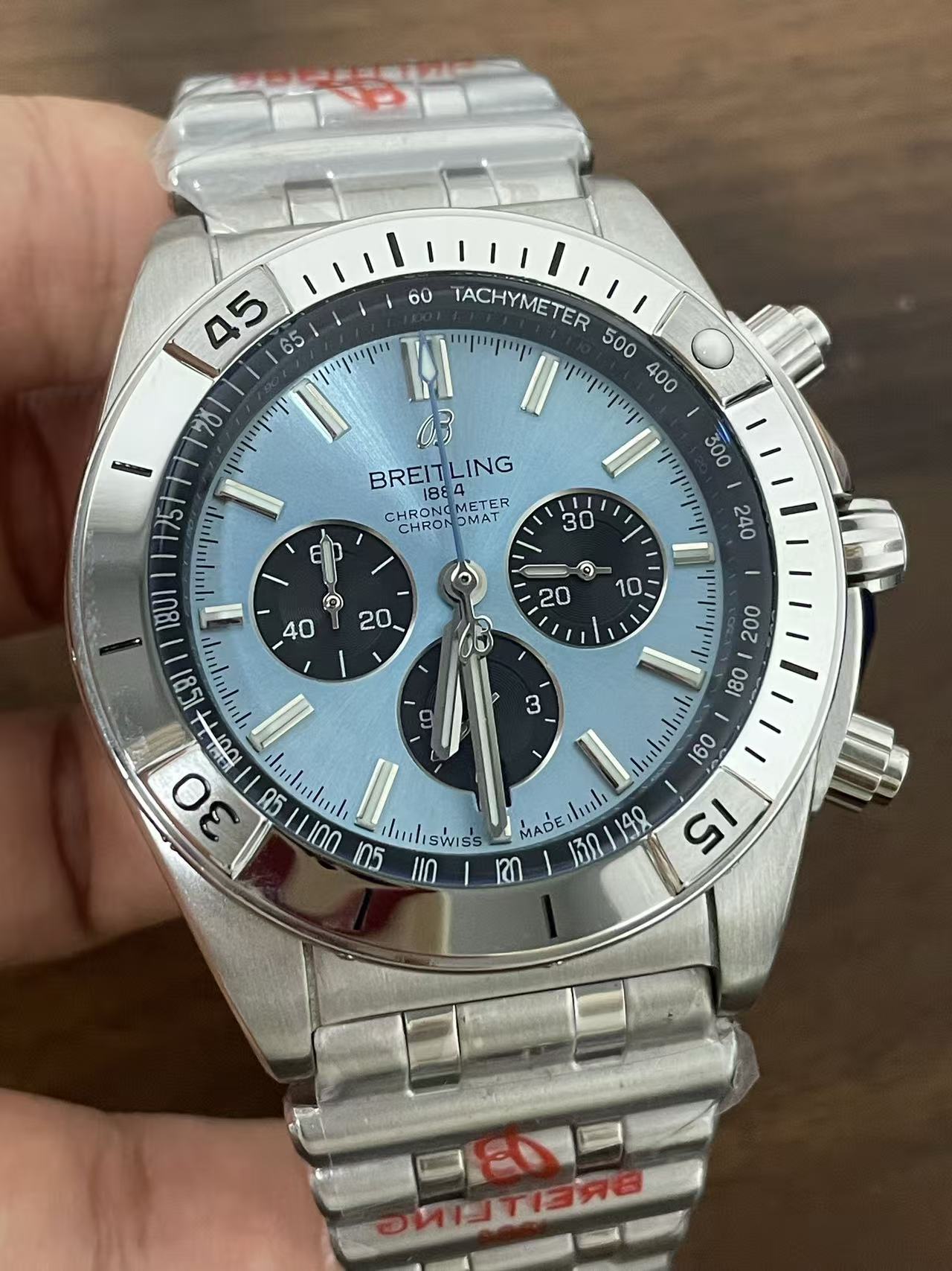 Replica CHRONOMAT Stainless Steel Quartz Movement Watch 46mm