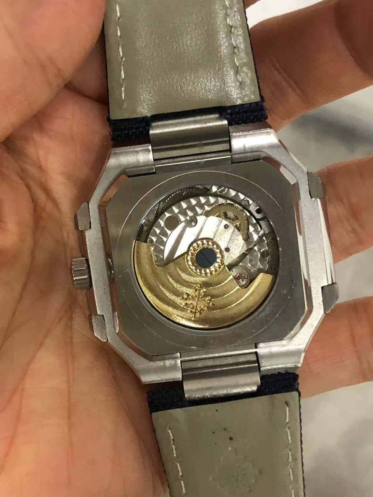 Replica CUBITUS Moon Phase Stainless Steel Automatic Mechanical Watch