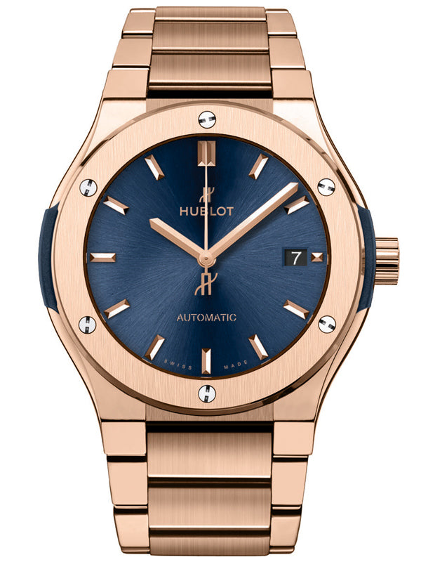 Luxury CLASSIC FUSION Automatic Watch for Men Mechanical Wristwatch Stainless Steel 42mm Dial