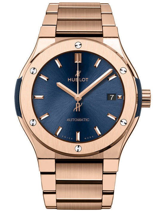 Luxury CLASSIC FUSION Automatic Watch for Men Mechanical Wristwatch Stainless Steel 42mm Dial