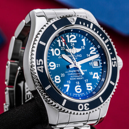 Luxury Automatic Watch for Men Mechanical Wristwatch Stainless Steel Super Ocean 46MM