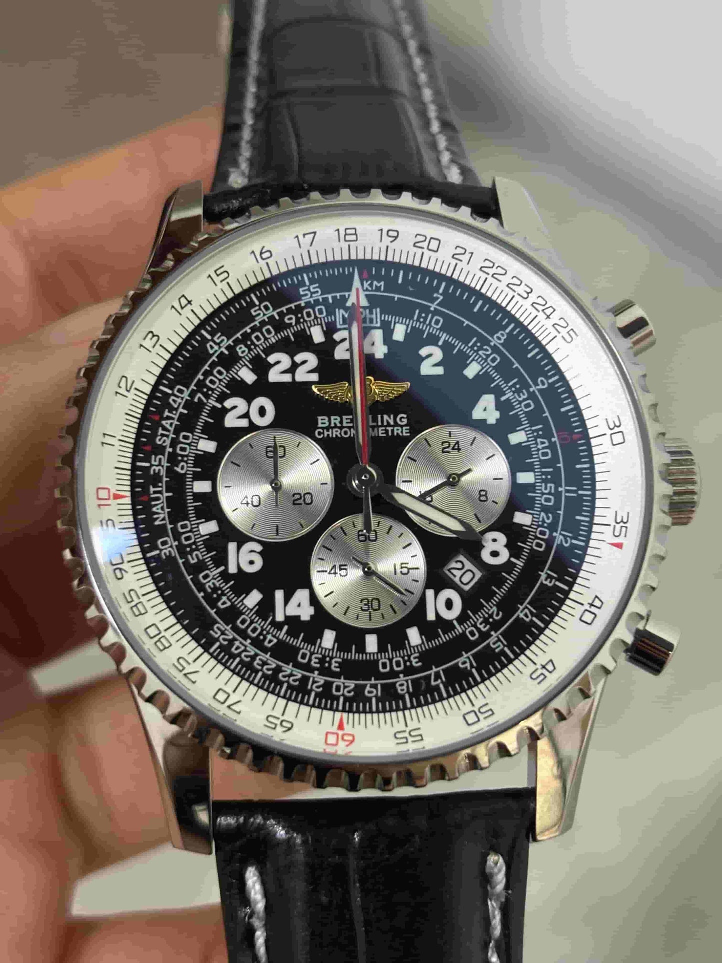 Replica Stainless Steel Japanese Vk Quartz Movement Watch  BL187