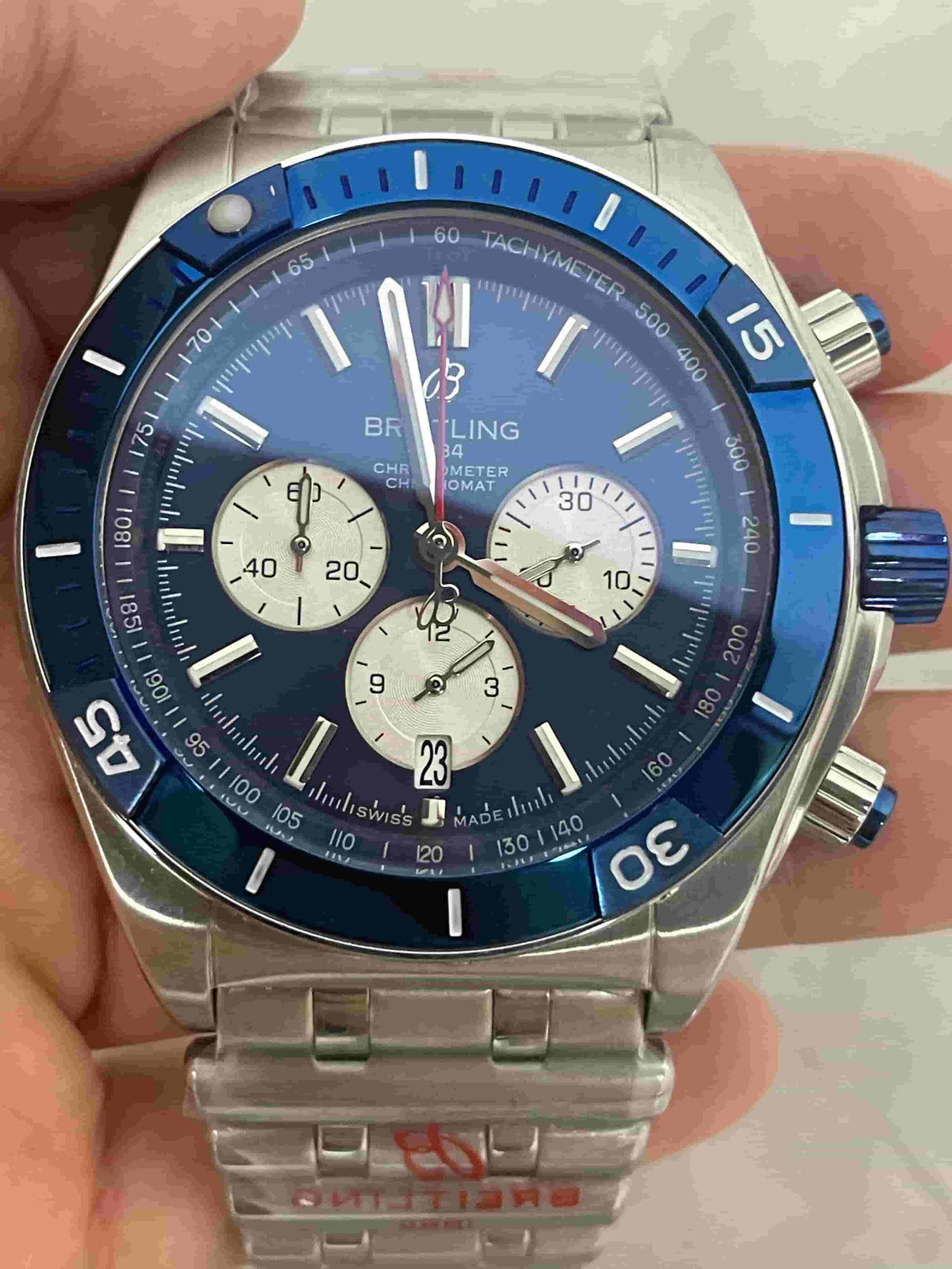 Replica Stainless Steel Japanese Vk63 Quartz Movement Watch BL80