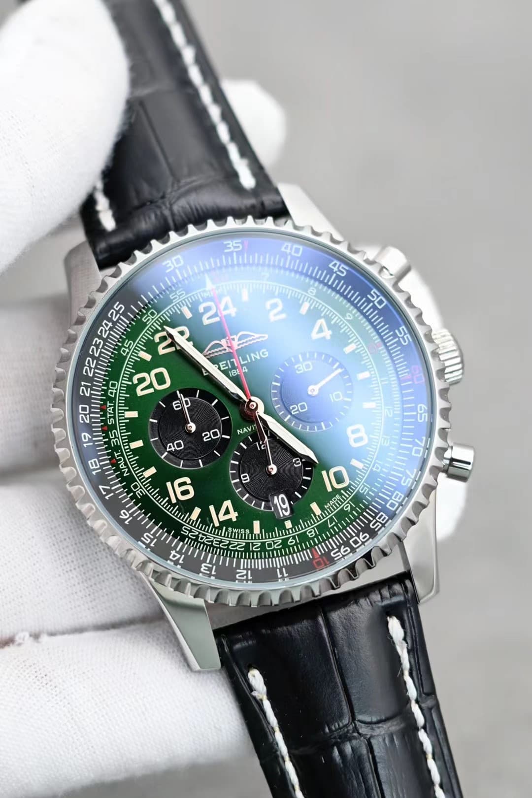 Replica Stainless Steel Japanese Vk63 Quartz Movement Watch BL119