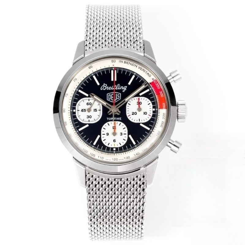 Replica Top time Stainless Steel Quartz Movement Watch
