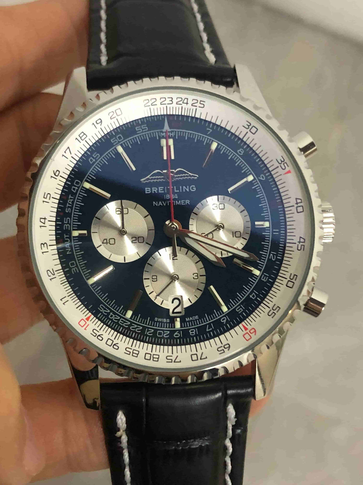 Replica Stainless Steel Japanese Vk Quartz Movement Watch BL170