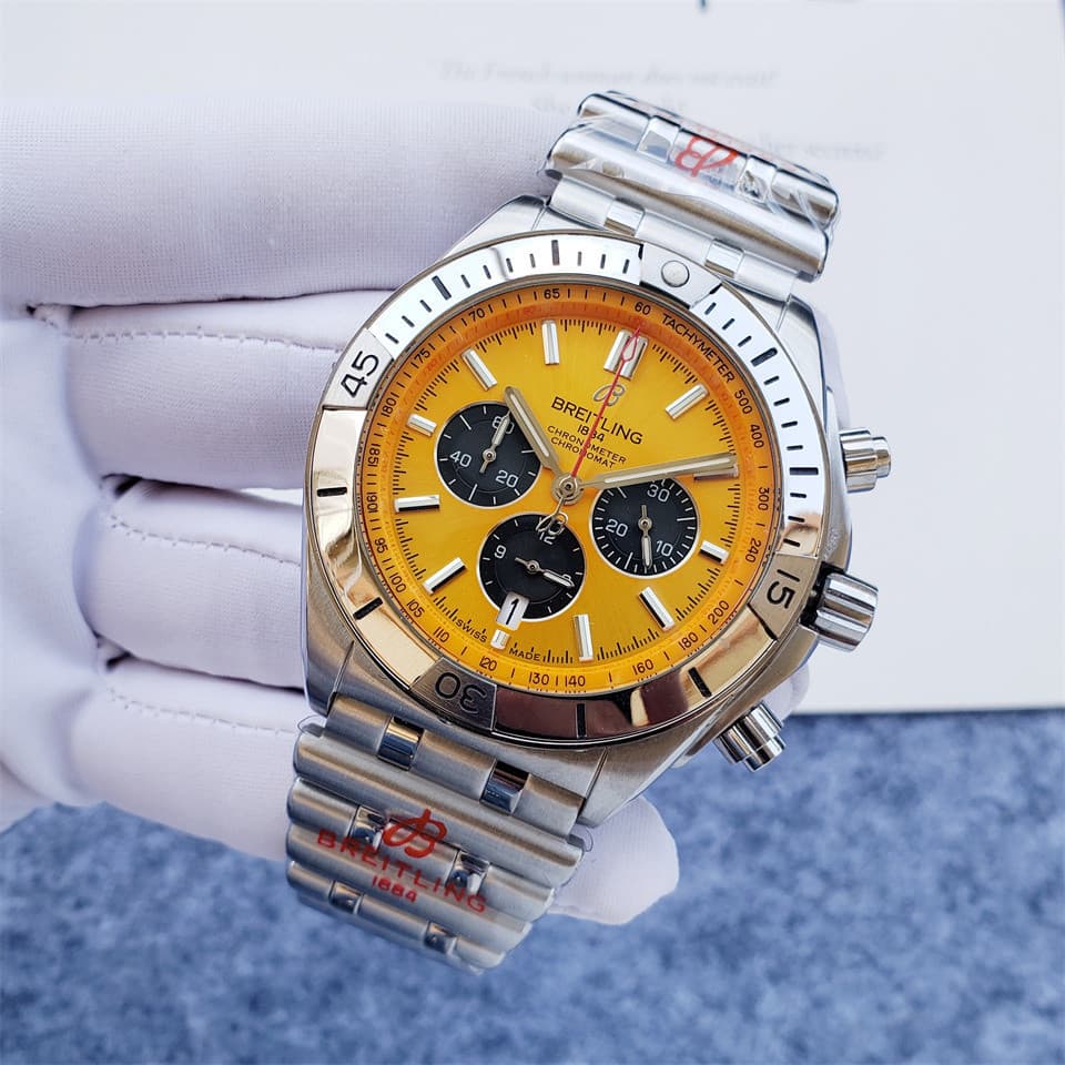 Replica Stainless Steel Japanese Vk63 Quartz Movement Watch BL117