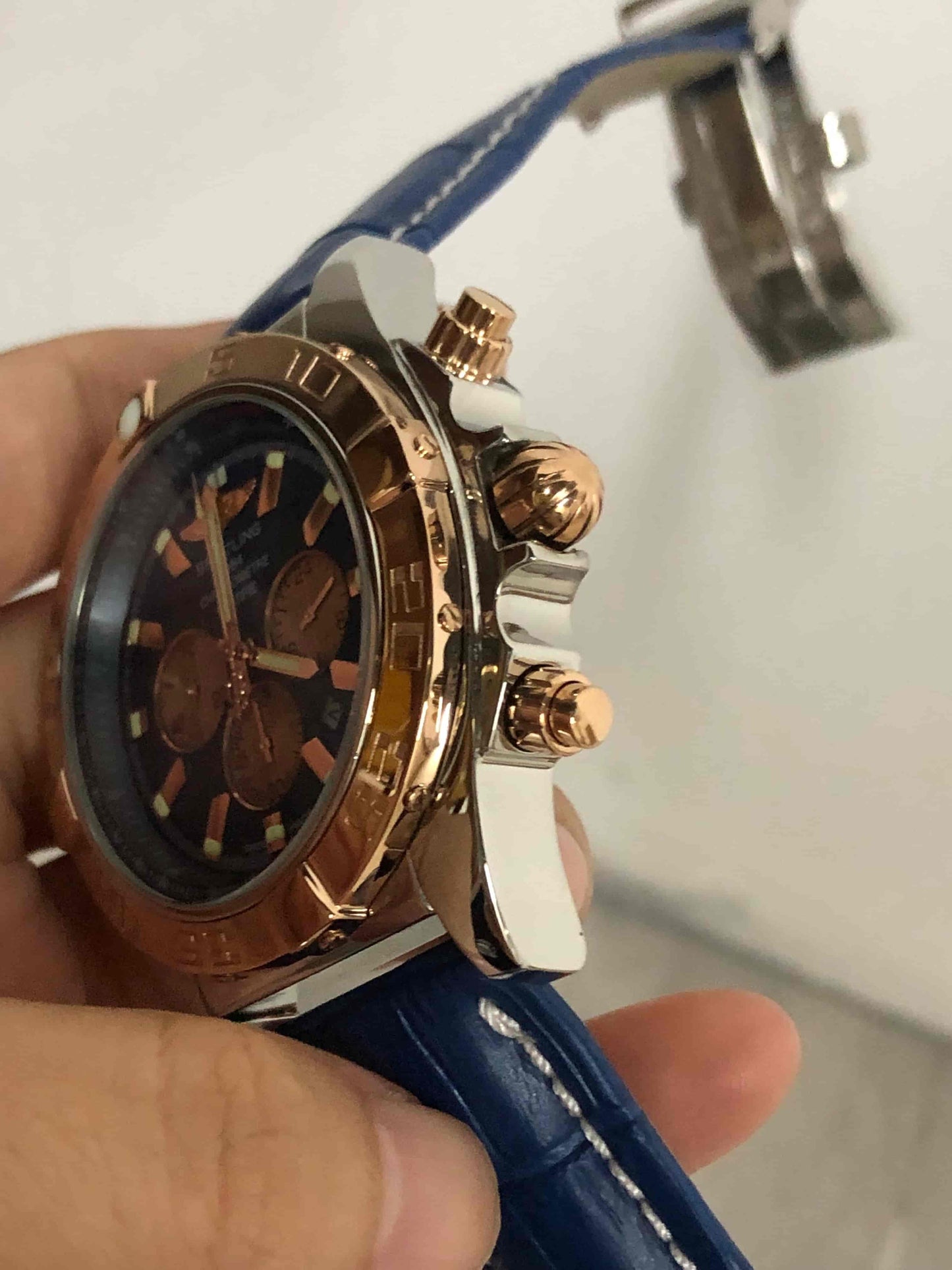 Replica Stainless Steel Japanese Vk Quartz Movement Watch BL216
