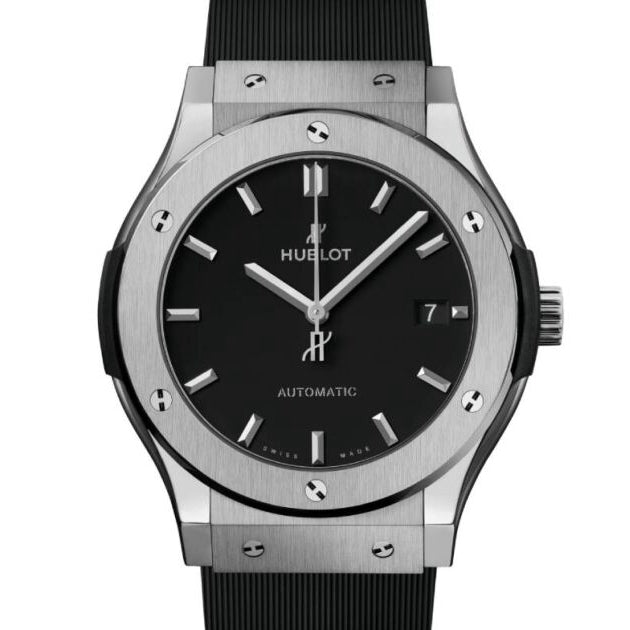 Luxury CLASSIC FUSION Automatic Watch for Men Mechanical Wristwatch Stainless Steel Rubber Strap 42mm Dial