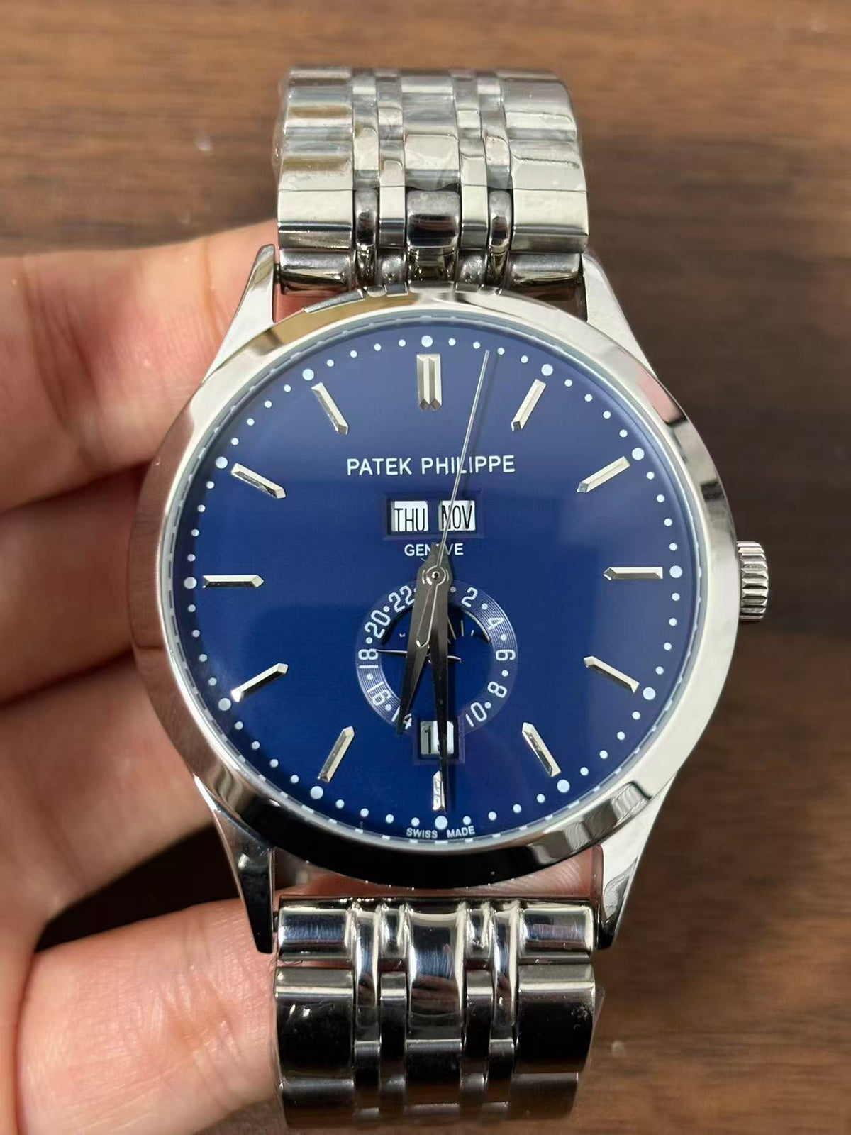 Replica 904l Stainless Steel Automatic Mechanical Watch 40mm