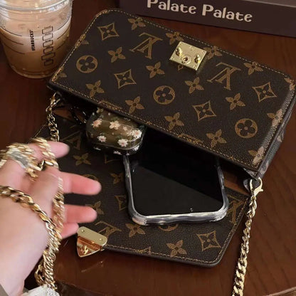 Monogram Canvas Bag Hand Held Crossbody Chain Mobile Phone-18 mysite