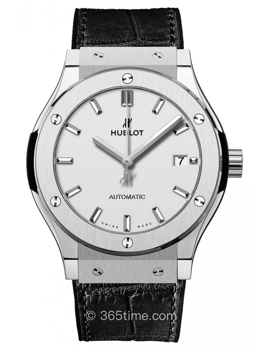 Luxury CLASSIC FUSION Automatic Watch for Men Mechanical Wristwatch Stainless Steel Leather Strap 42mm Dial