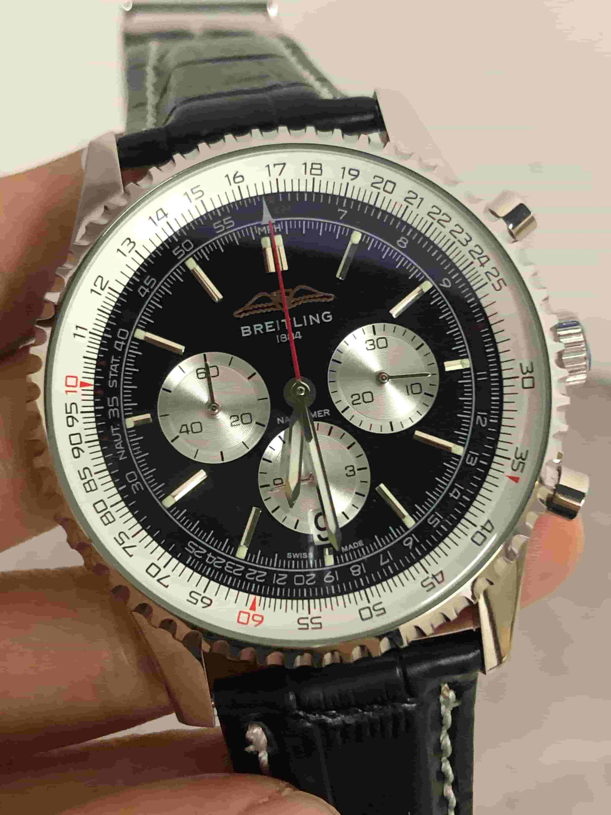 Replica Stainless Steel Japanese Vk63 Quartz Movement Watch BL77