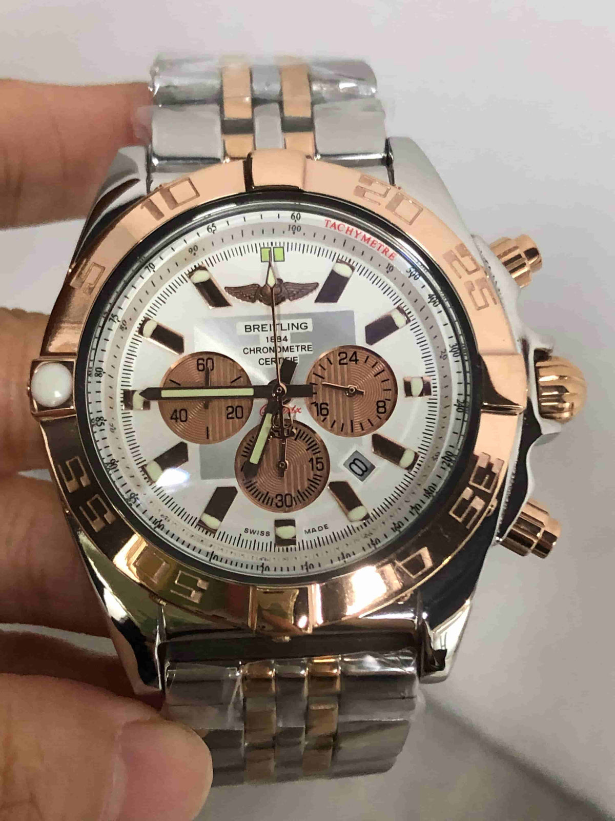 Replica Stainless Steel Japanese Vk Quartz Movement Watch BL154