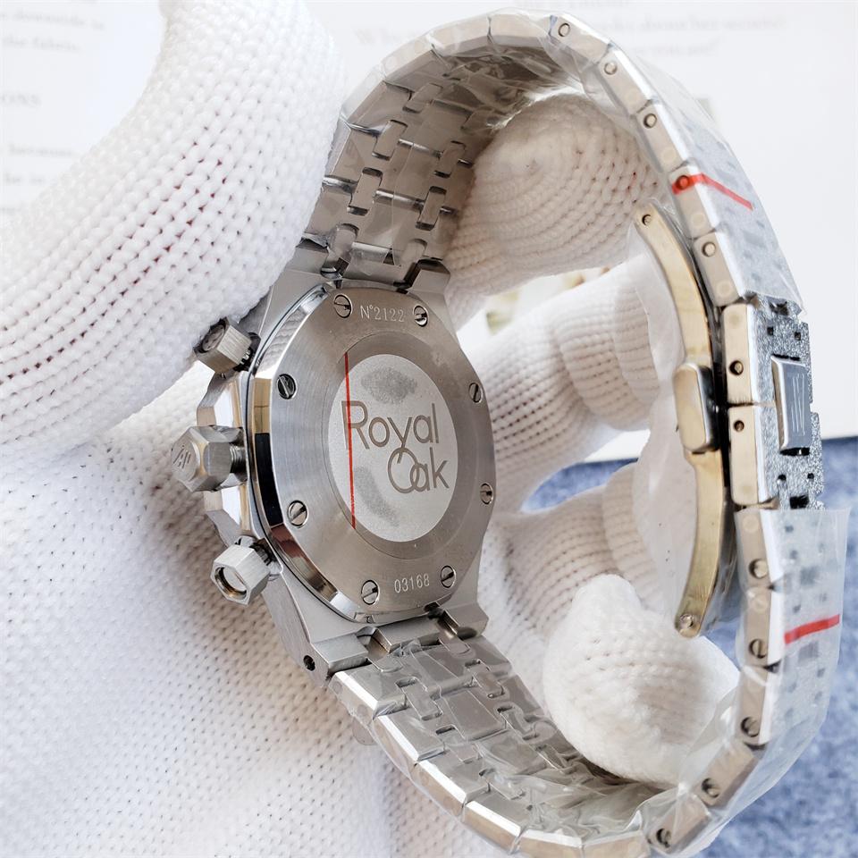 Replica Royal Oak 904l Stainless Steel Quartz Watch for Men 42mm
