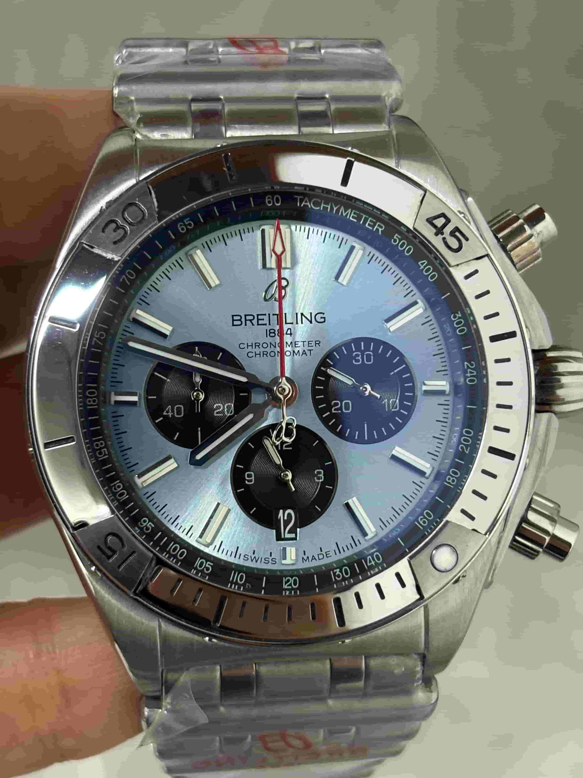 Replica Stainless Steel Japanese Vk63 Quartz Movement Watch BL95