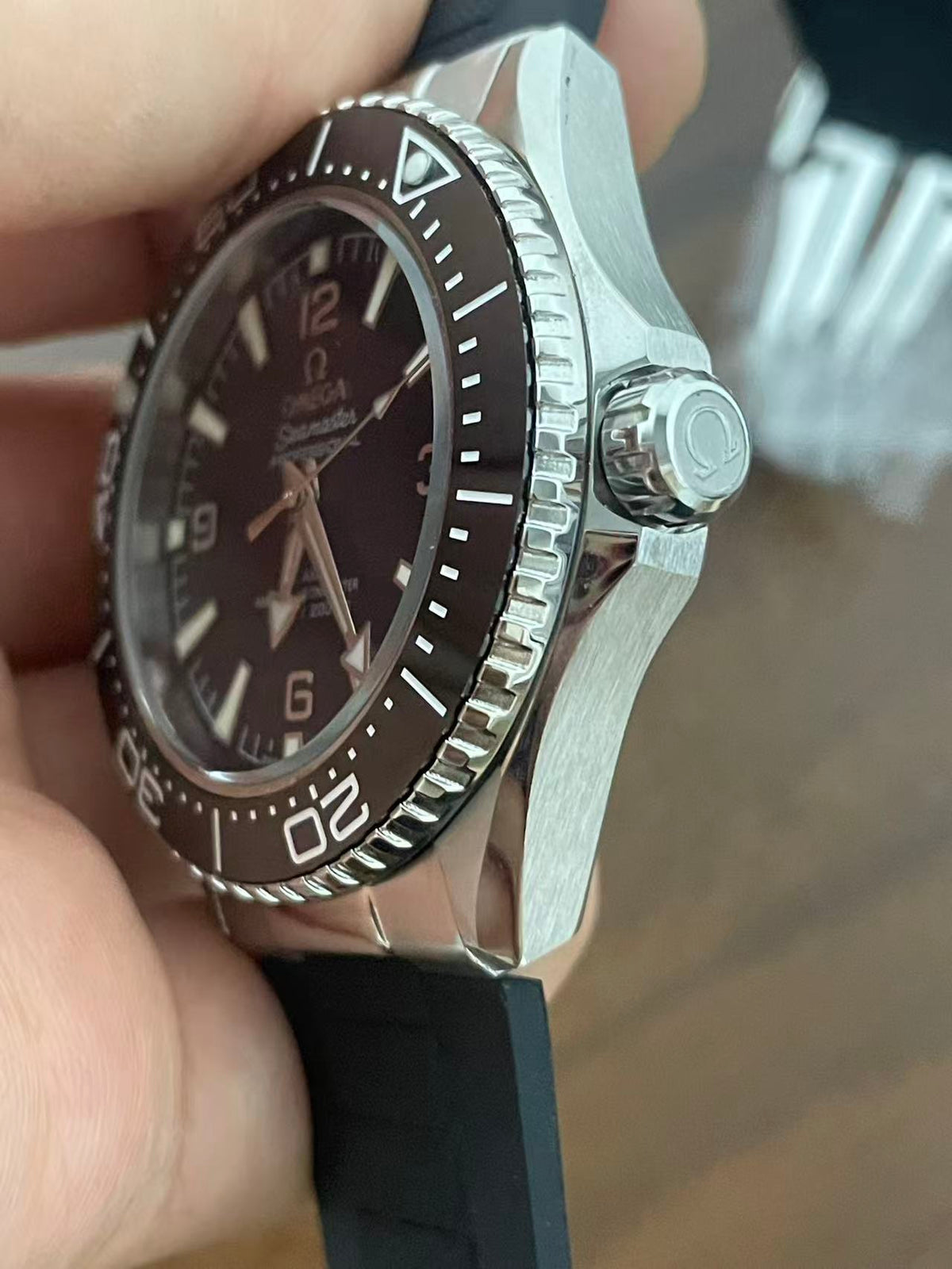 Replica Seamaster 600M Rubber Strap Automatic Mechanical Mens Watches 42MM 217.32.42.21.01.001