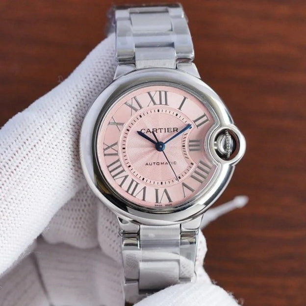 Ballon Bleu WSBB0068 904l Stainless Steel Automatic Mechanical Watch 33mm-1