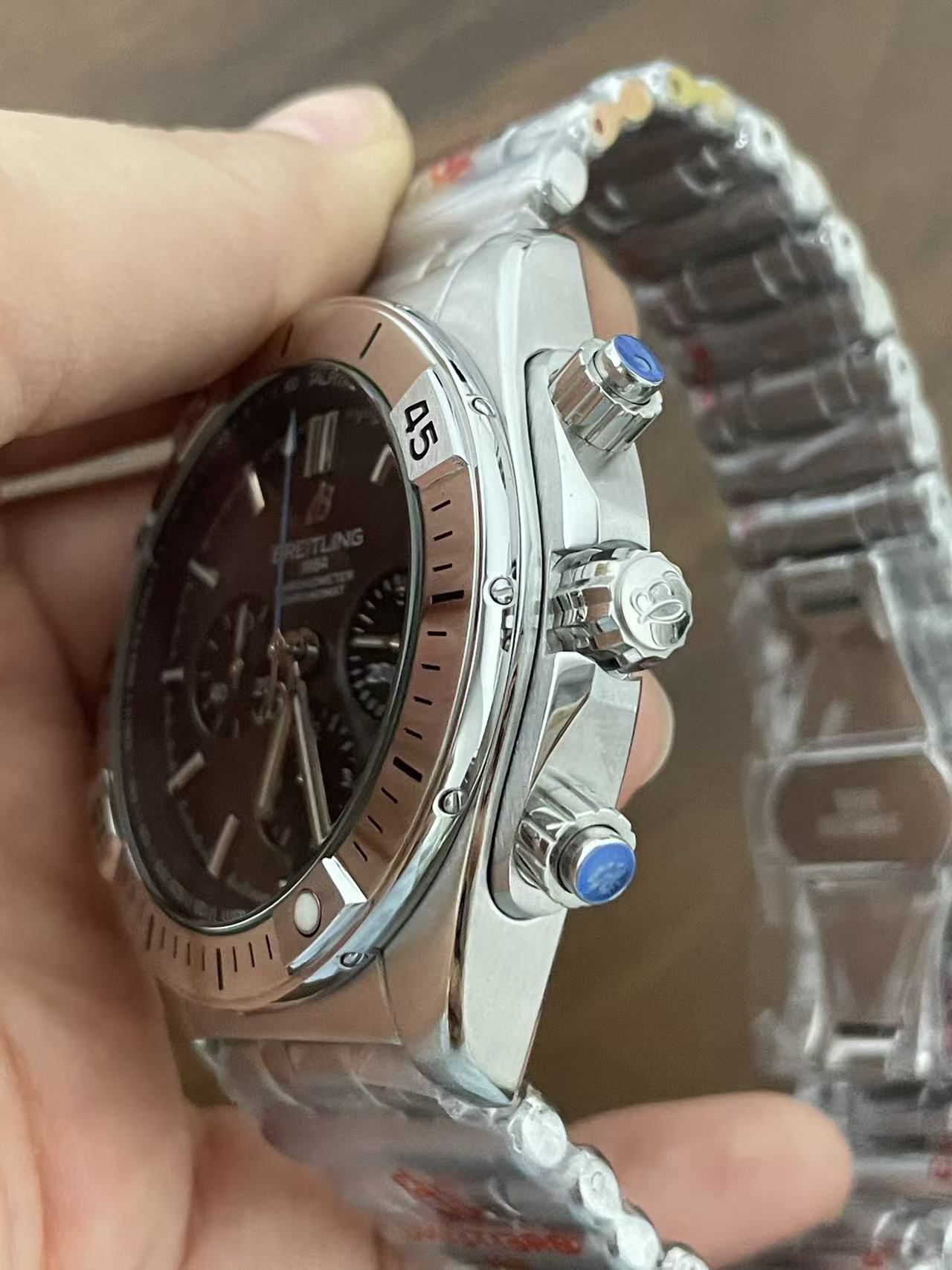 Replica CHRONOMAT Stainless Steel Quartz Movement Watch 46mm