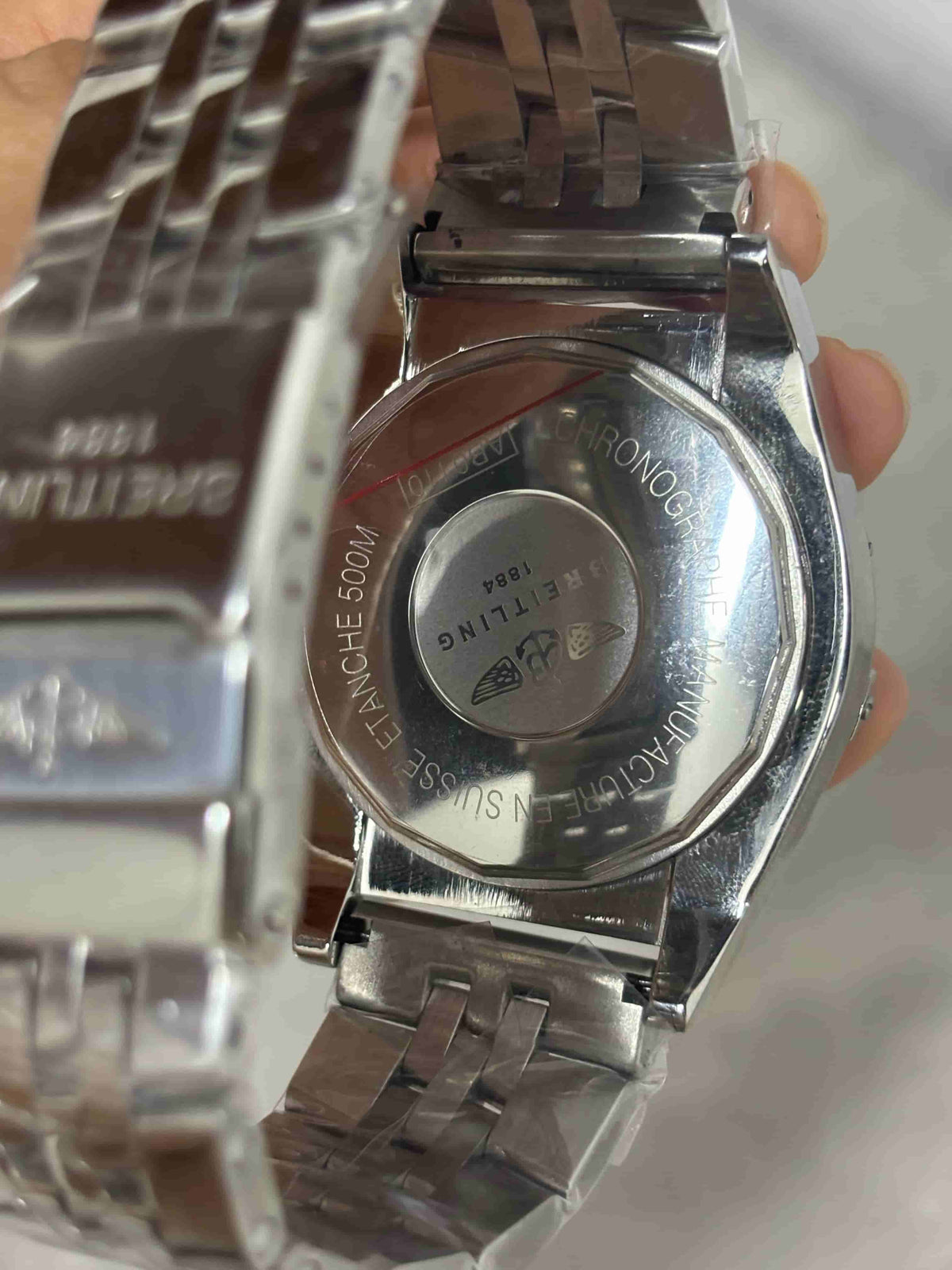 Replica Stainless Steel Japanese Vk Quartz Movement Watch  BL193