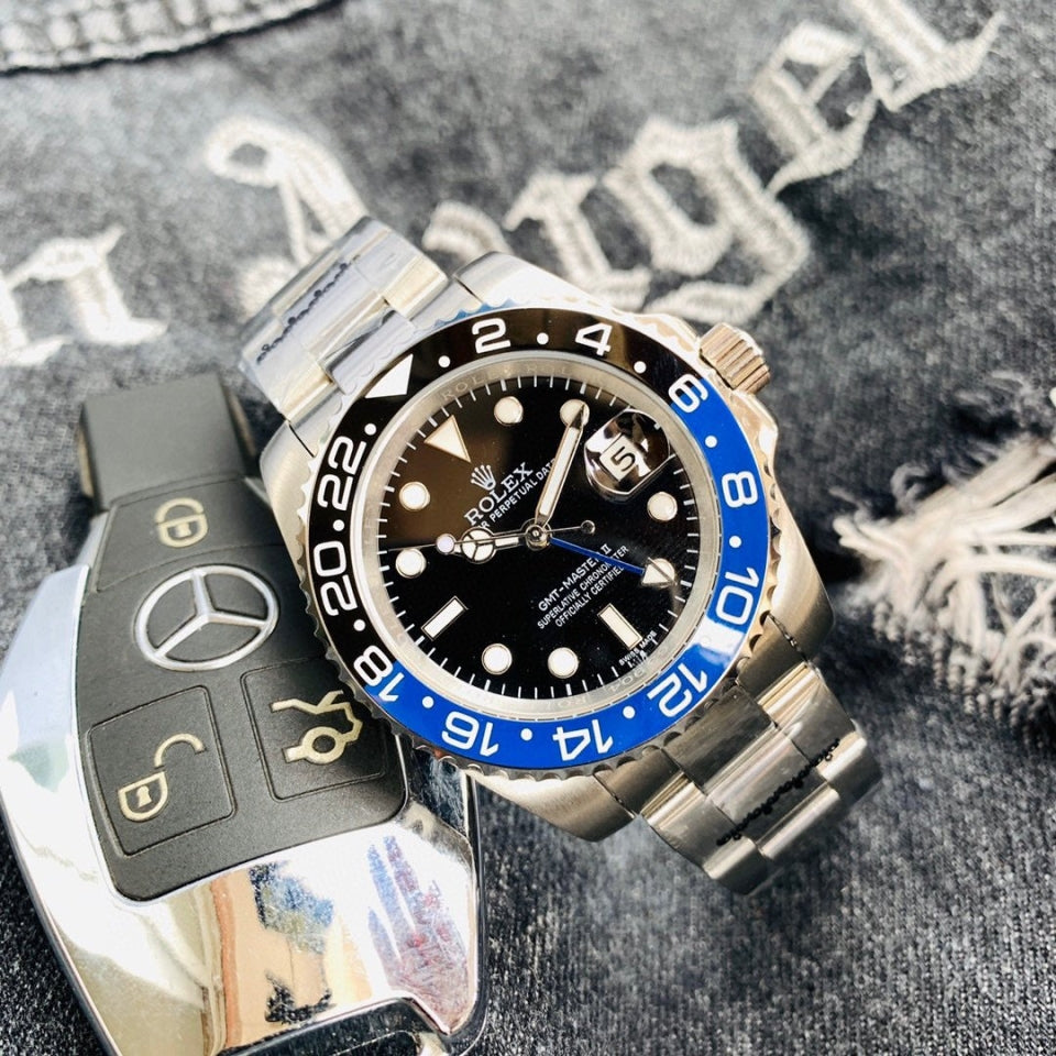 Automatic Watch Replica GMT Master II Batman 100702