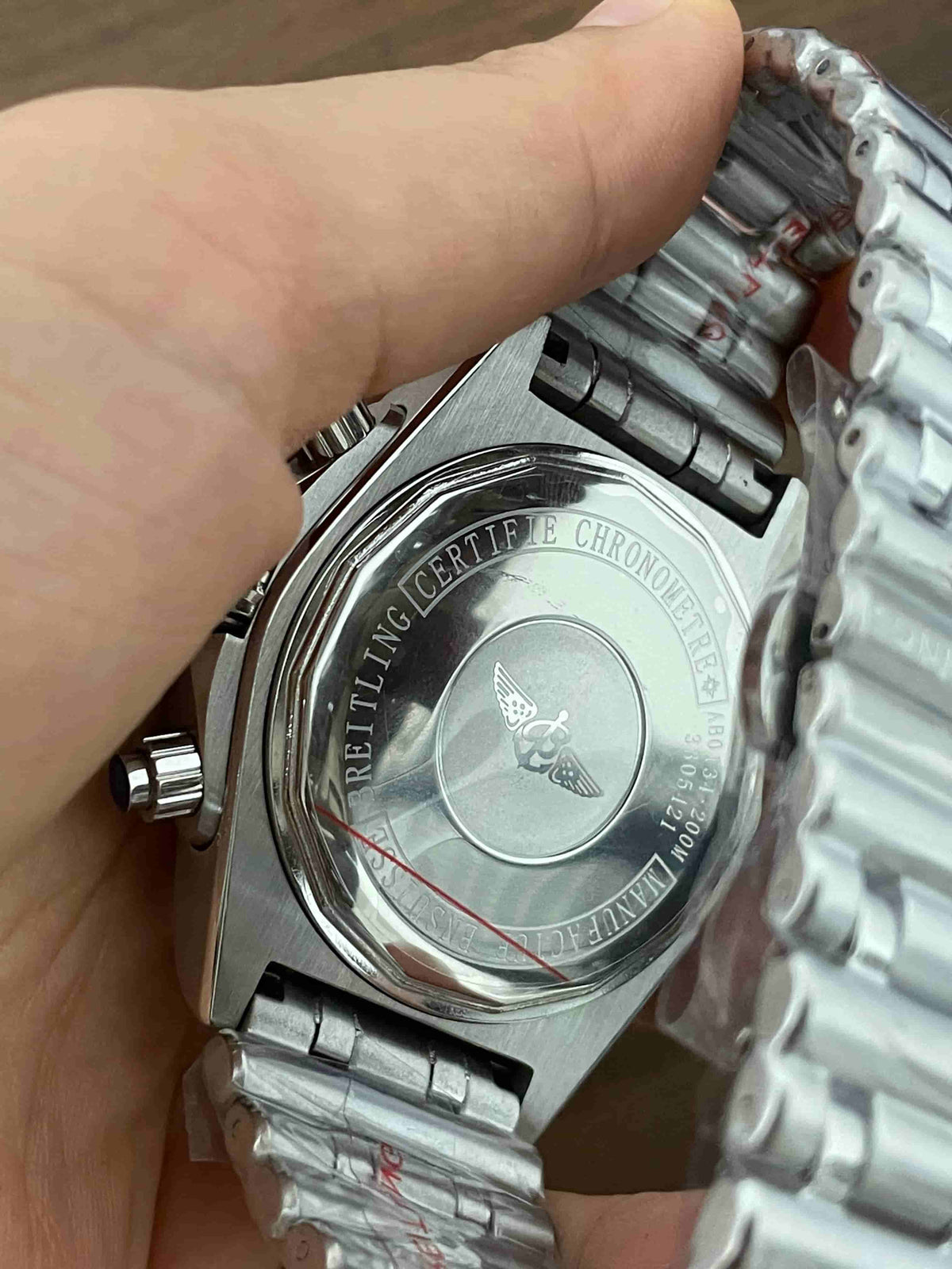 Replica Stainless Steel Japanese Vk Quartz Movement Watch BL255