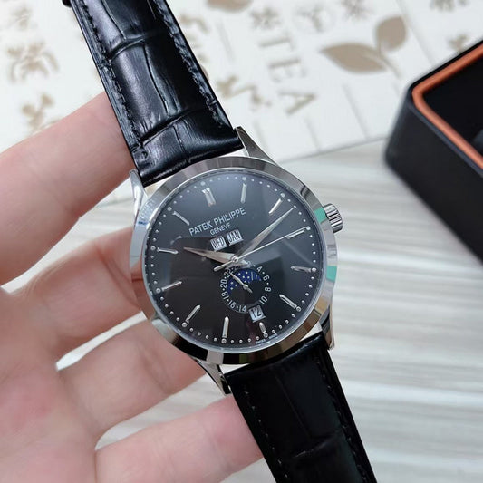 Replica Calatrava Stainless Steel Automatic Mechanical Watch 40mm