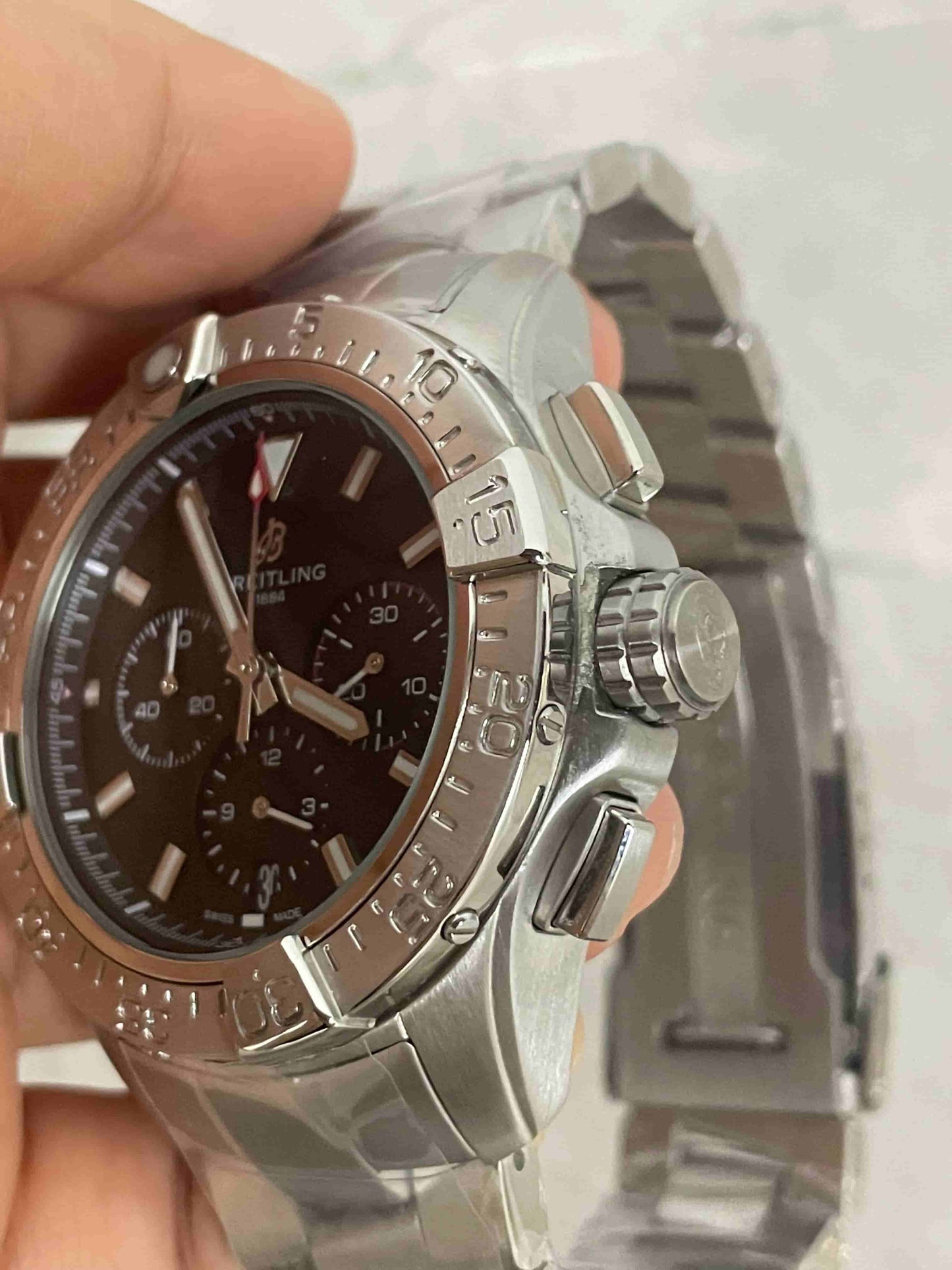 Replica Stainless Steel Japanese Vk63 Quartz Movement Watch BL78