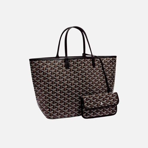 Parisian Luxury Geometric Tote Bag – Elegant & Versatile-18 mysite