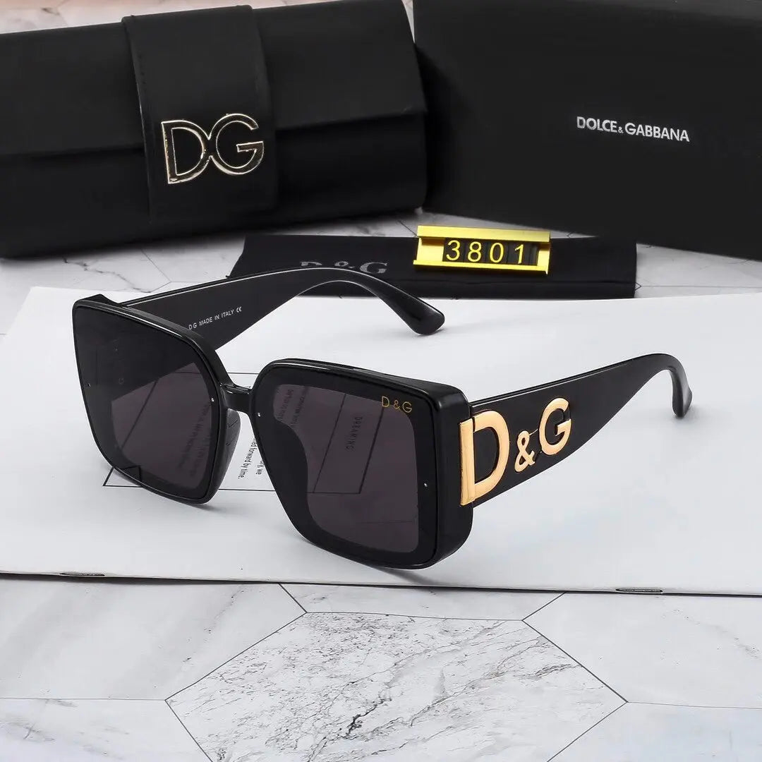 Woman's Thick Frame Fashion Sunglasses 3801s-sss62 mysite
