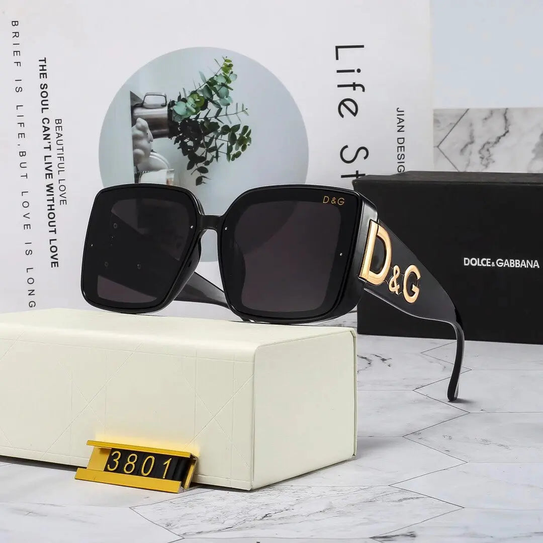 Woman's Thick Frame Fashion Sunglasses 3801s-sss62 mysite