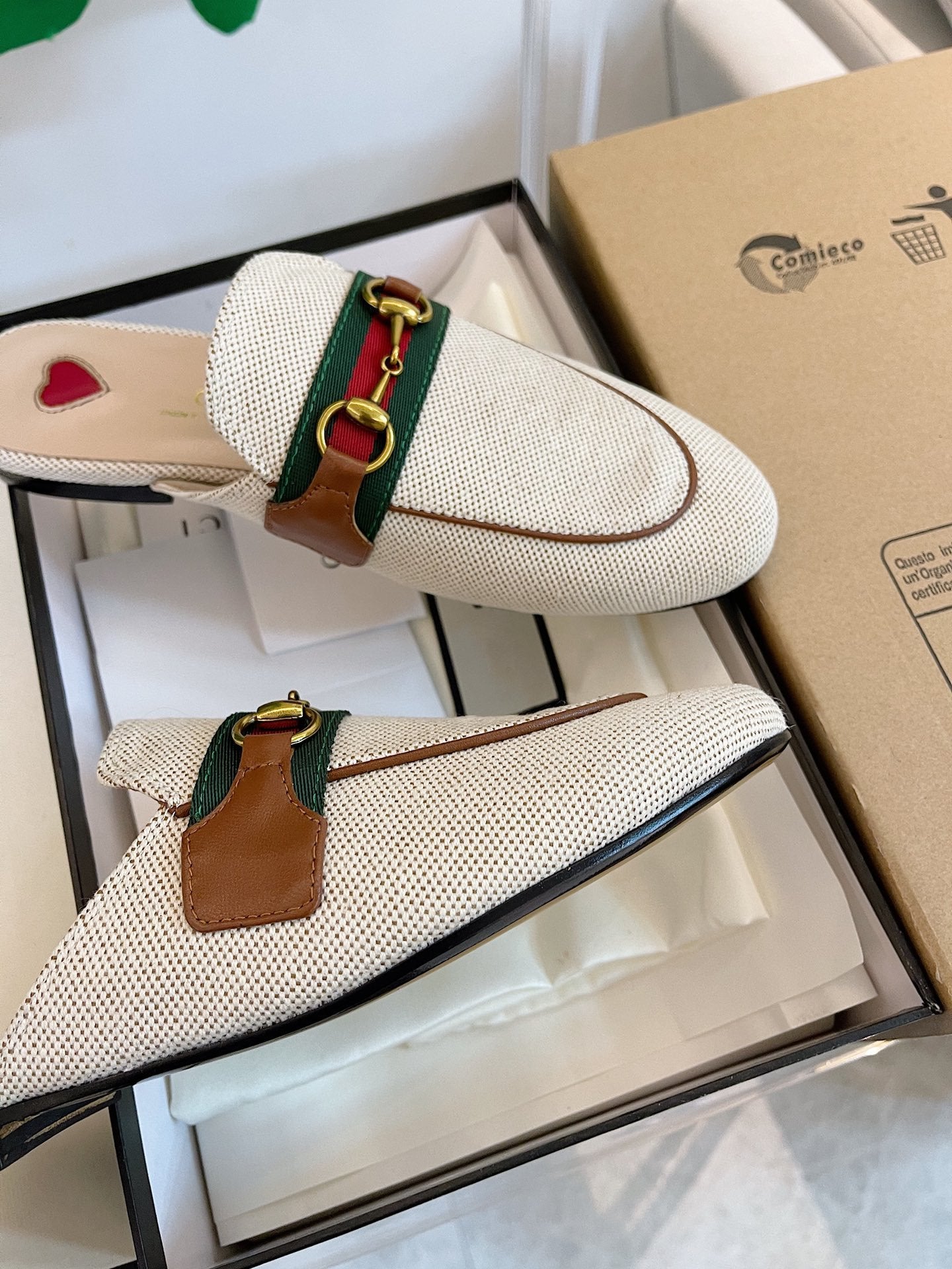 GG SLIPPER PRINCETOWN RED WHITE mysite
