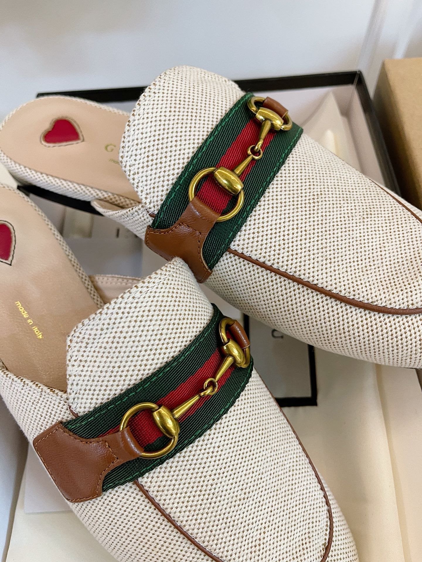 GG SLIPPER PRINCETOWN RED WHITE mysite