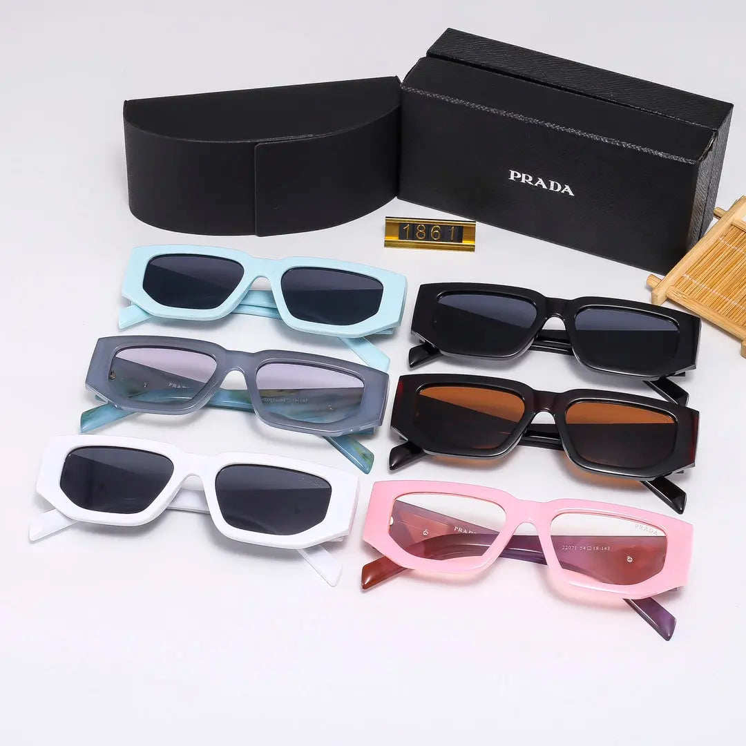 Retro Polygonal Mesh Unisex Sunglasses 1861s-sss62 mysite