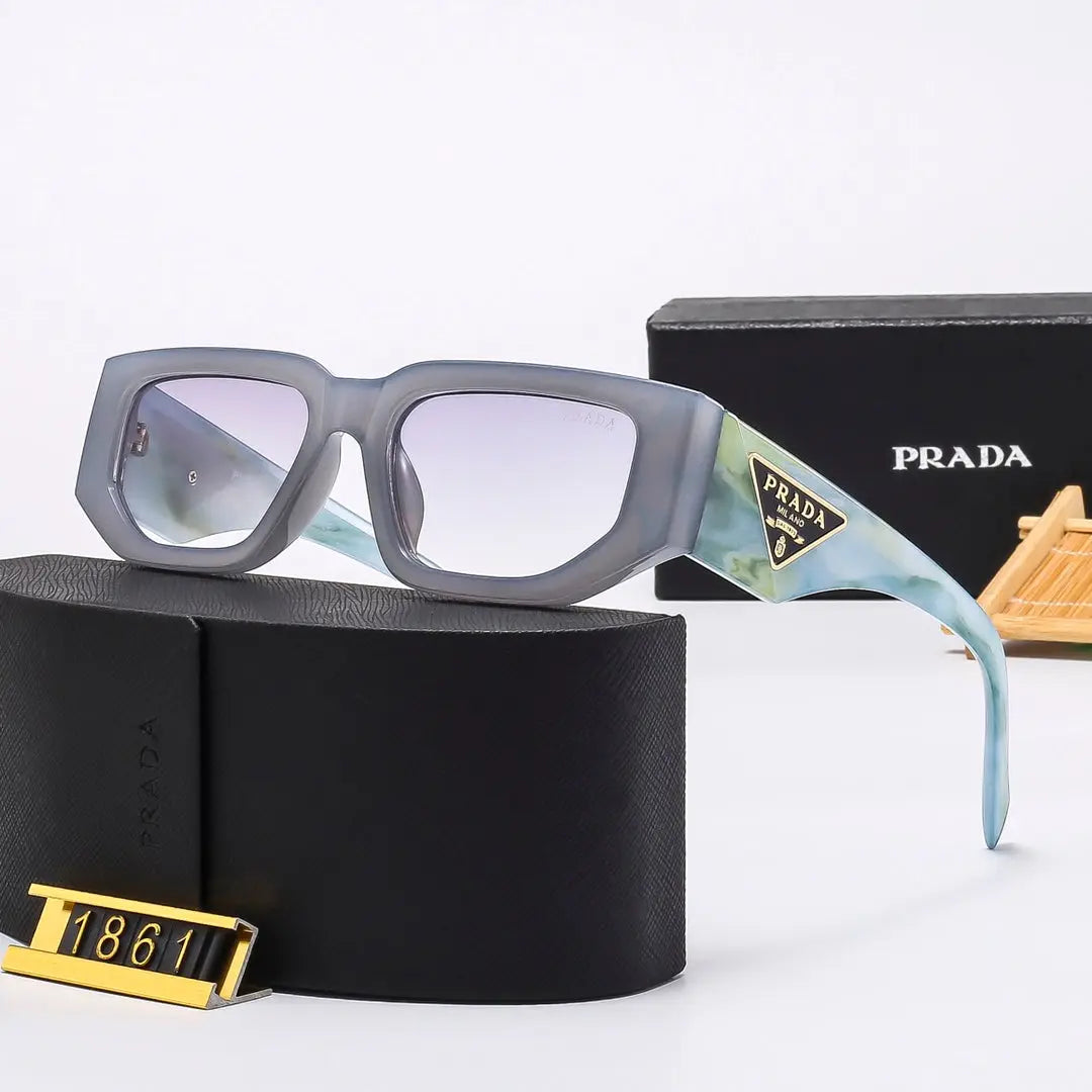 Retro Polygonal Mesh Unisex Sunglasses 1861s-sss62 mysite