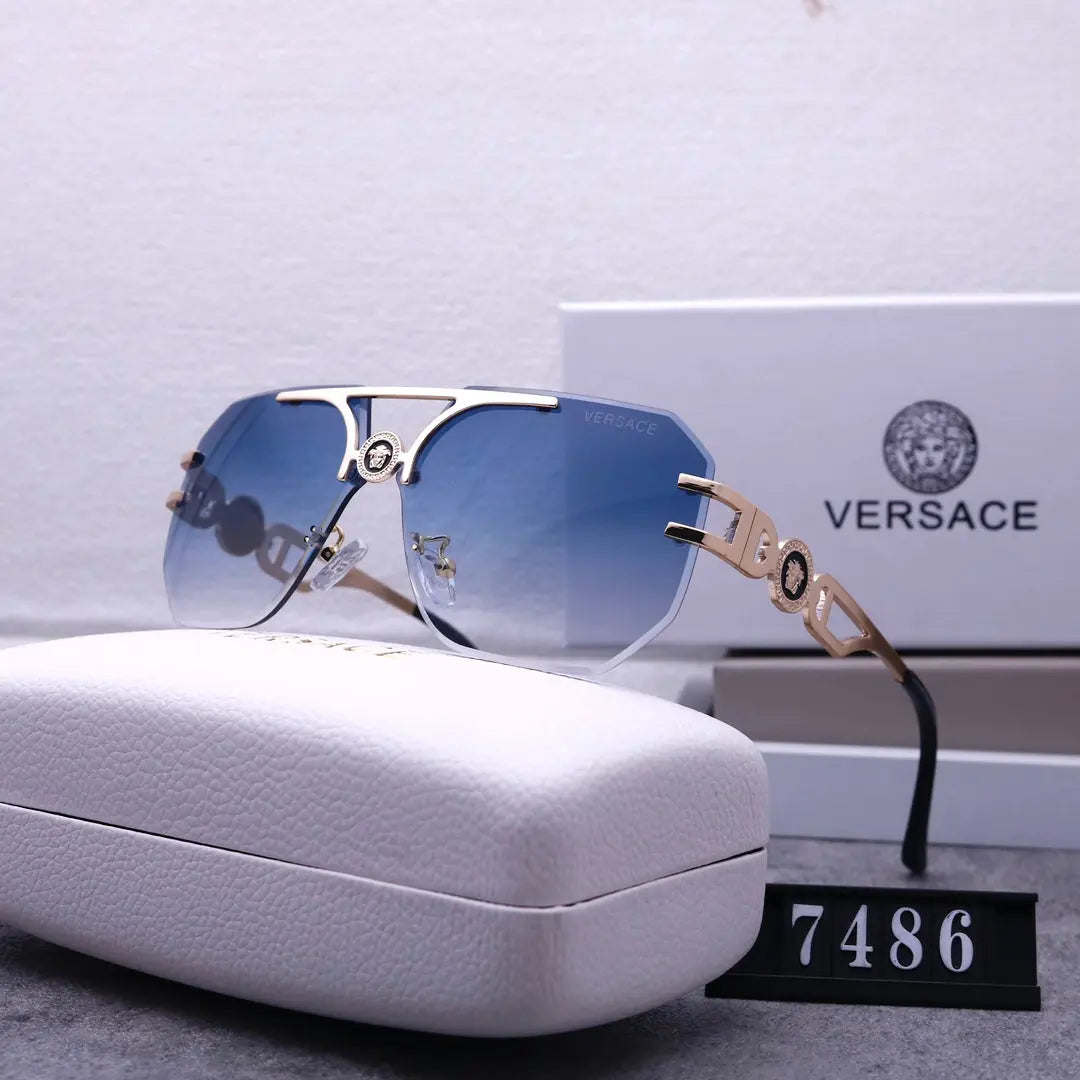 Stylish Medusa Rimless Sunglasses 7486s-sss62 mysite