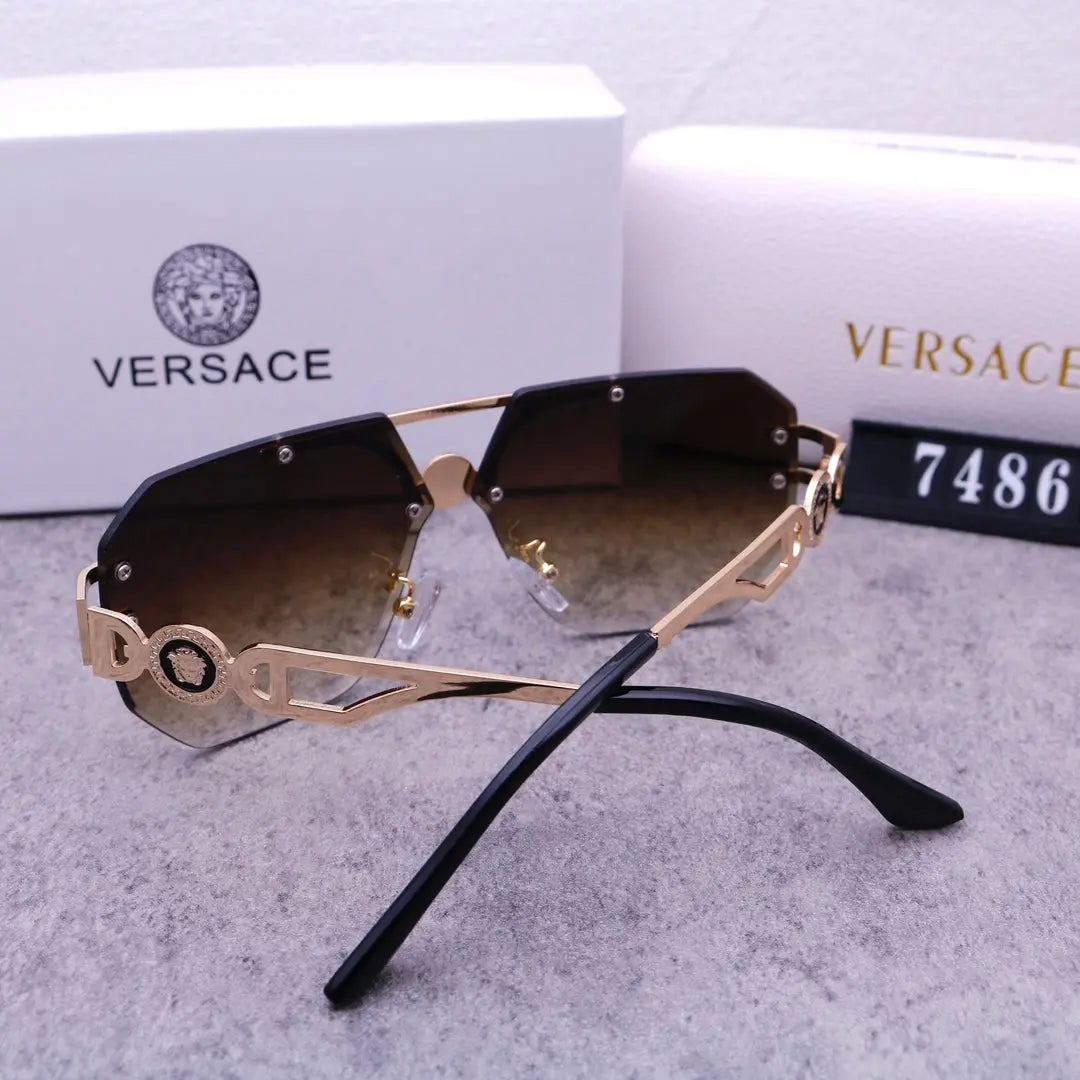 Stylish Medusa Rimless Sunglasses 7486s-sss62 mysite